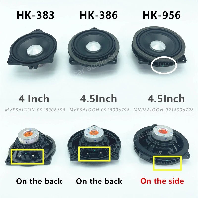 Loa gắn cửa xe BMW E81 E82 E87 E88 E90 E91 E92 E93 F10 F11 M5 F90 X1 E84 Series