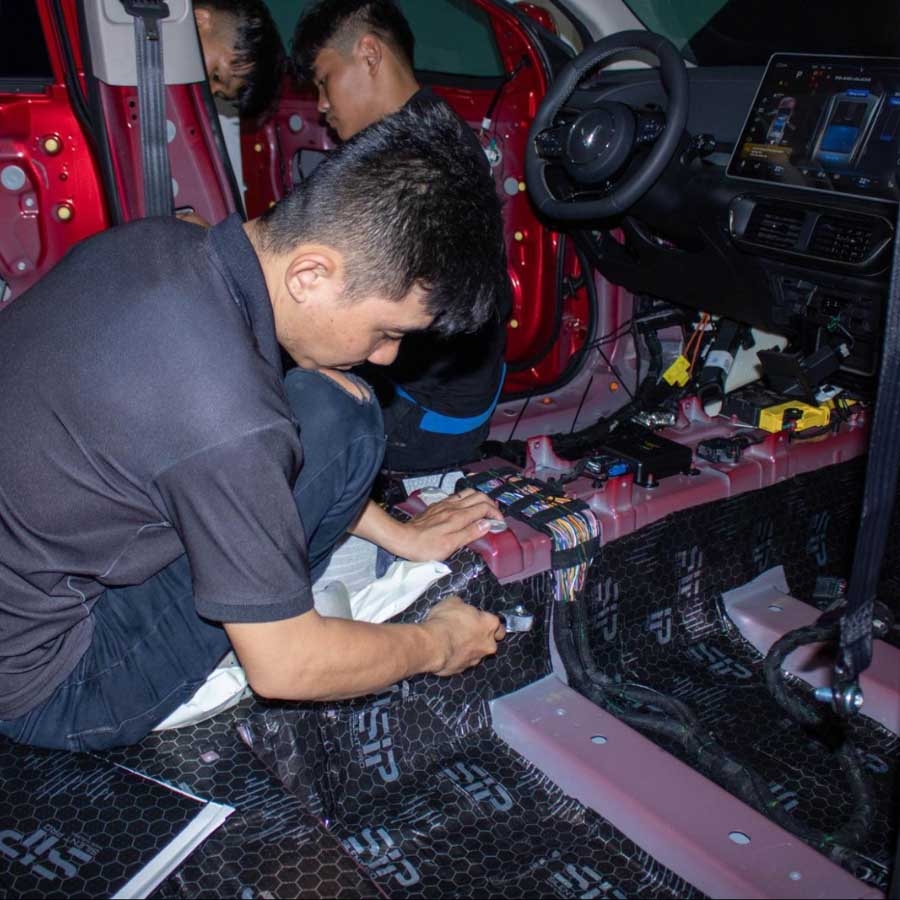 Cách âm xe hơi bằng vật liệu STP