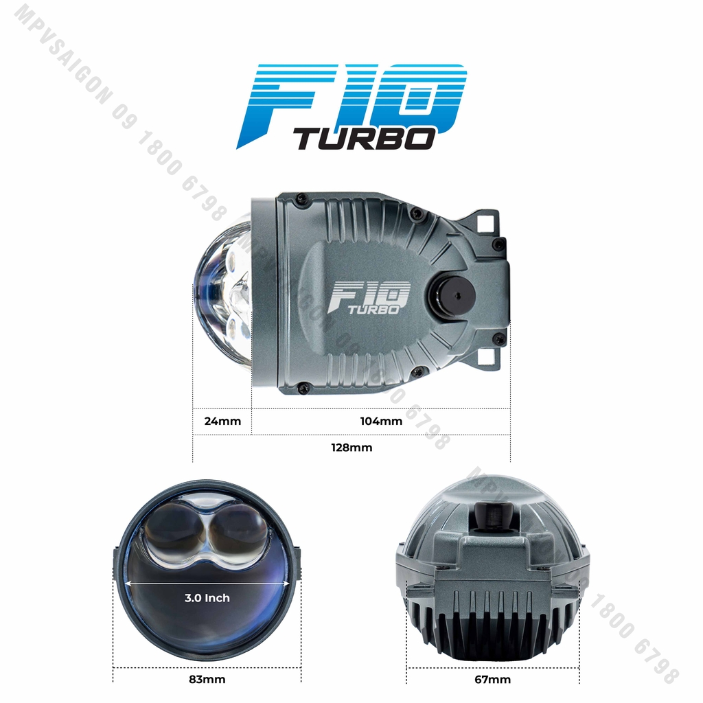 BI GẦM X-LIGHT F10 TURBO