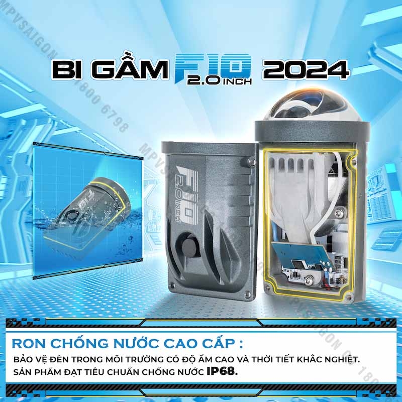BI GẦM X-LIGHT F10 2.0 2024