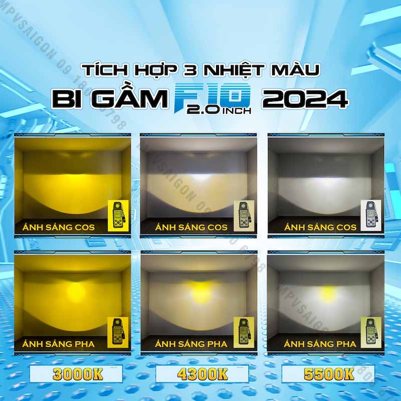BI GẦM X-LIGHT F10 2.0 2024
