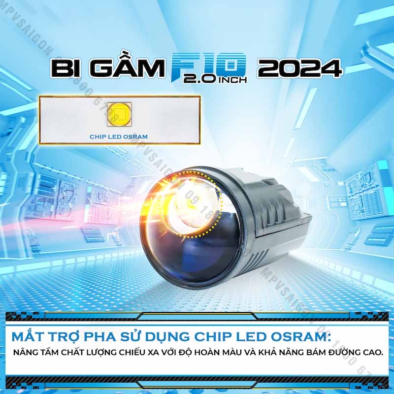 BI GẦM X-LIGHT F10 2.0 2024