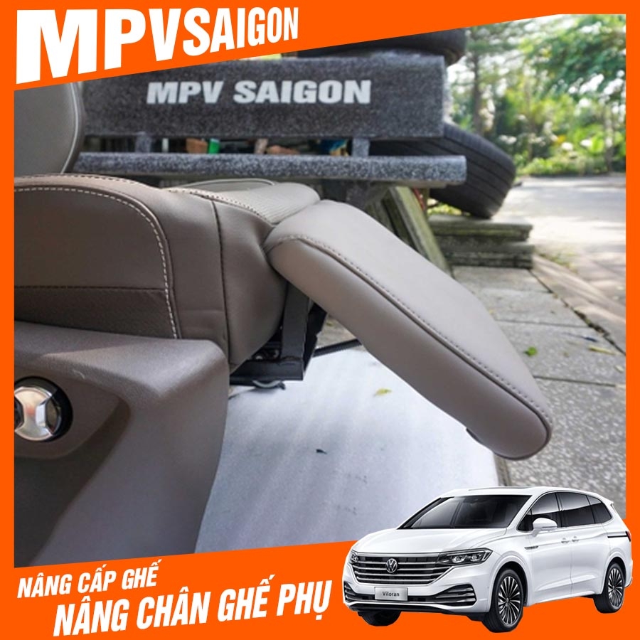 Nâng cấp nâng chân ghế phụ Volkswagen Viloran