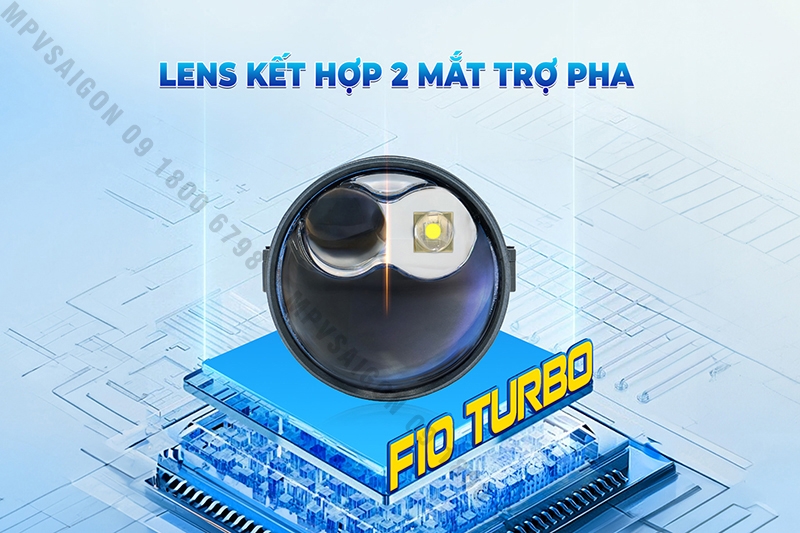 BI GẦM X-LIGHT F10 TURBO 24V