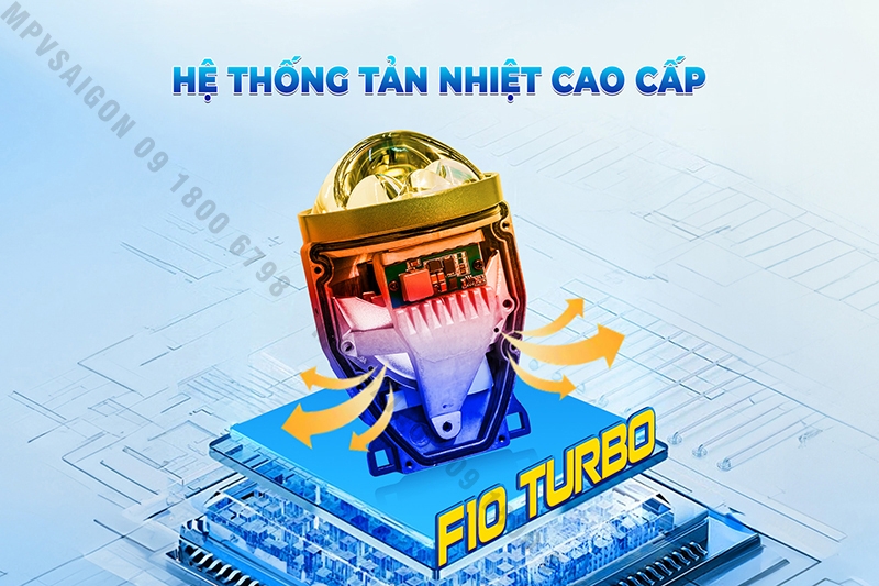 BI GẦM X-LIGHT F10 TURBO 24V