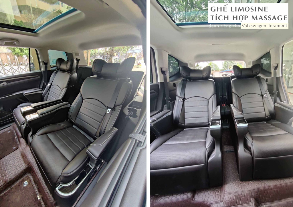 Teramont -  Brochure ghế thương gia tích hợp massage