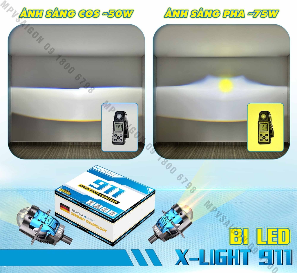 BI LED X-LIGHT 911