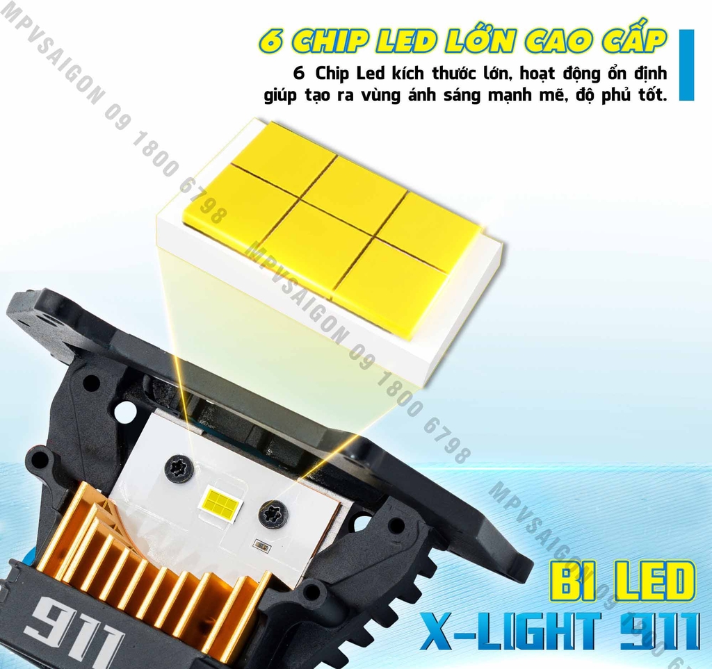 BI LED X-LIGHT 911