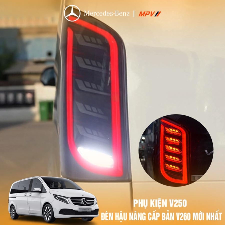Đèn hậu V250 nâng cấp bản V260 mới nhất