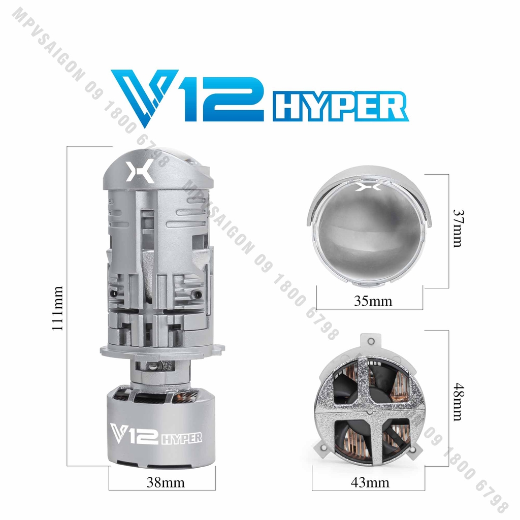 BI LED MINI X-LIGHT V12 HYPER