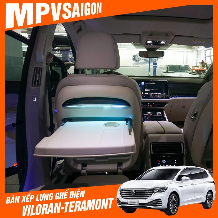 Bàn xếp lưng ghế điện tự động Volkswagen Viloran/ Teramont/ Teramont President