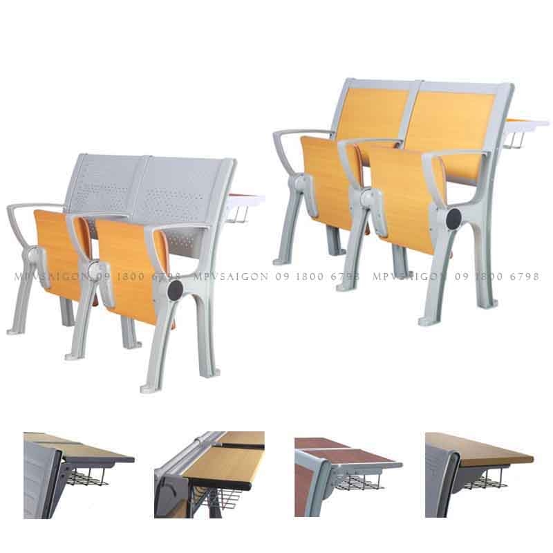 25 Khung ghế băng giảng đường, phòng họp cố định XY-908