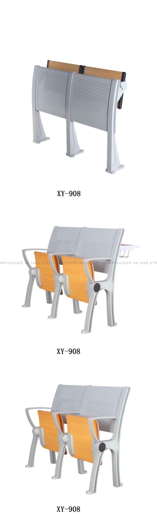 25 Khung ghế băng giảng đường, phòng họp cố định XY-908