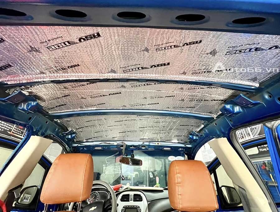 Cách âm xe hơi bằng vật liệu ASV 1102