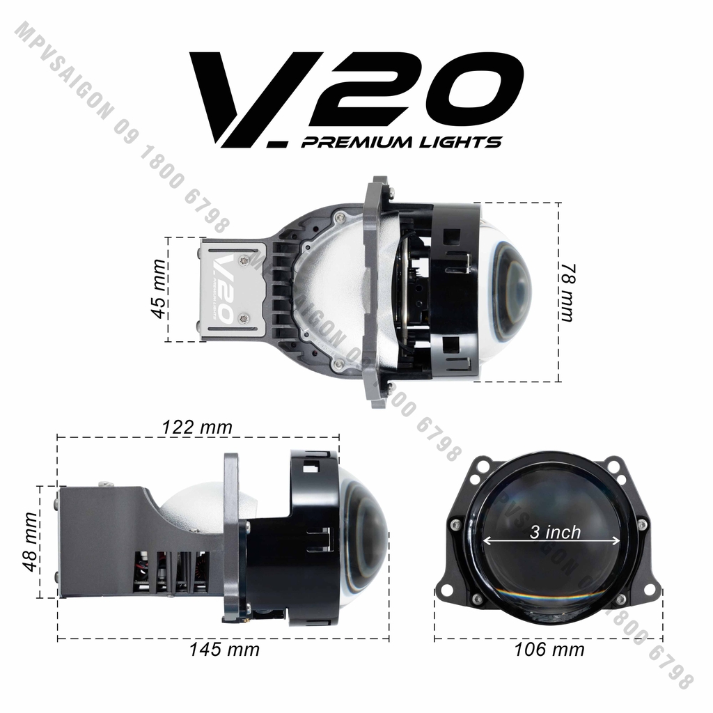 Bi-LED X-LIGHT V20 2023 9+1+1