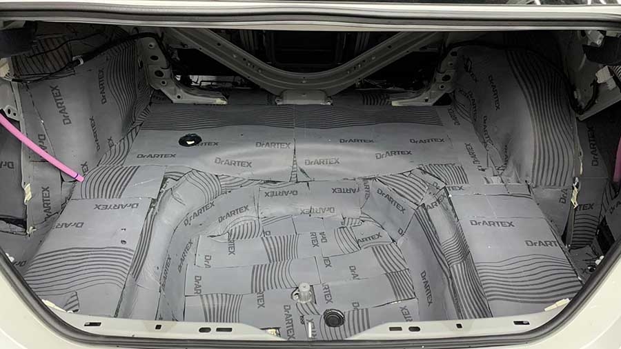 Cách âm xe hơi bằng vật liệu VIBROFILTR