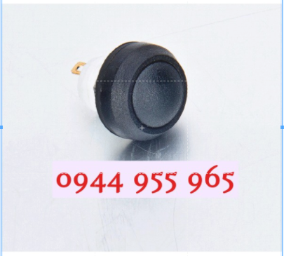 Công tắc nhựa tròn 12mm nhấn khóa siêu ngắn nhiều màu sắc tùy chọn 12V