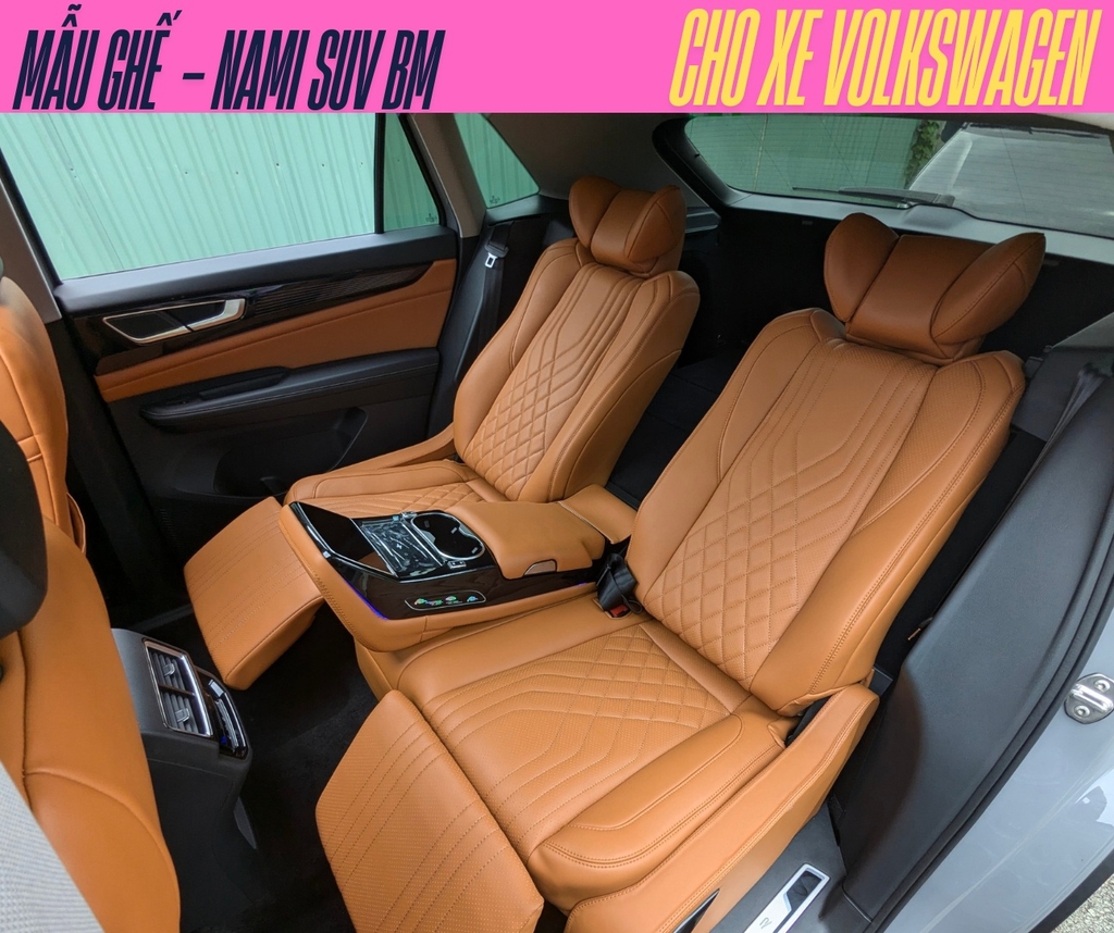 Nâng cấp ghế Limousine Volkswagen Touareg - Tổng hợp mẫu ghế Vip dành cho Touareg