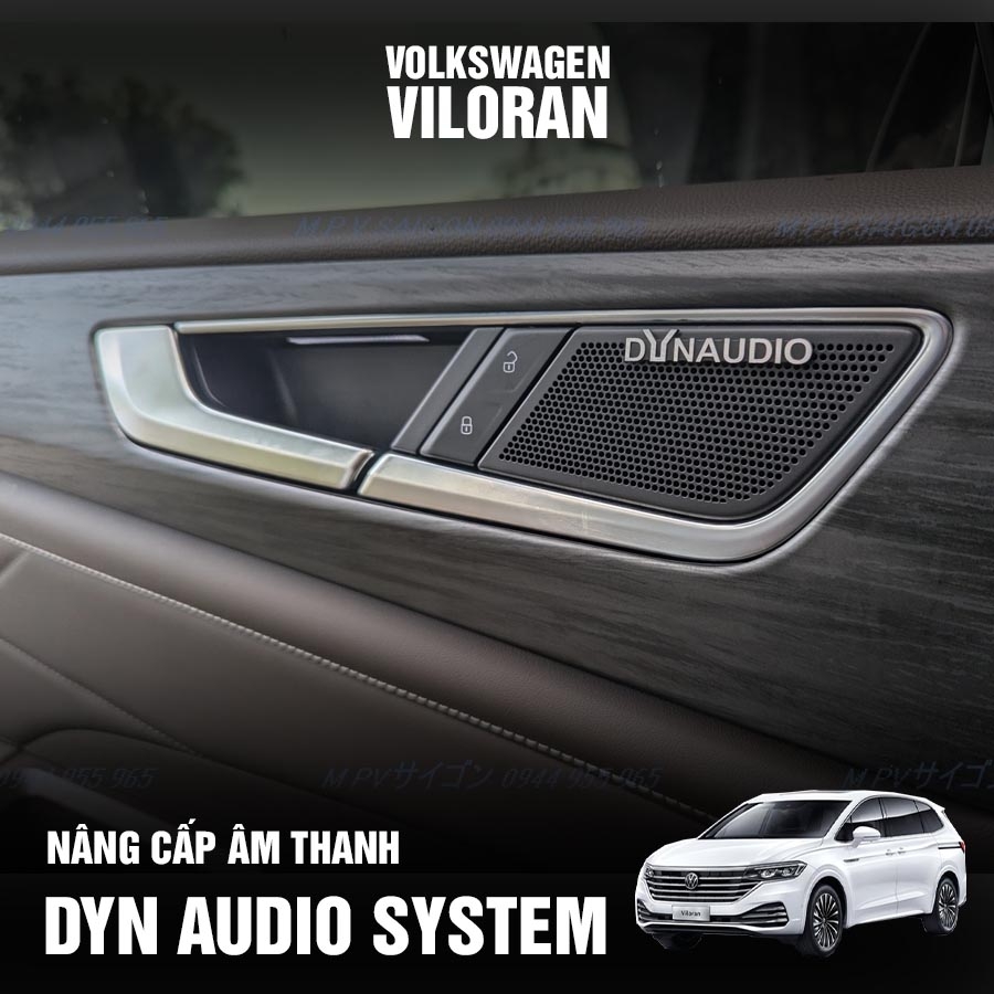 HỆ THỐNG LOA DYN AUDIO DÀNH RIÊNG CHO VOLKSWAGEN VILORAN