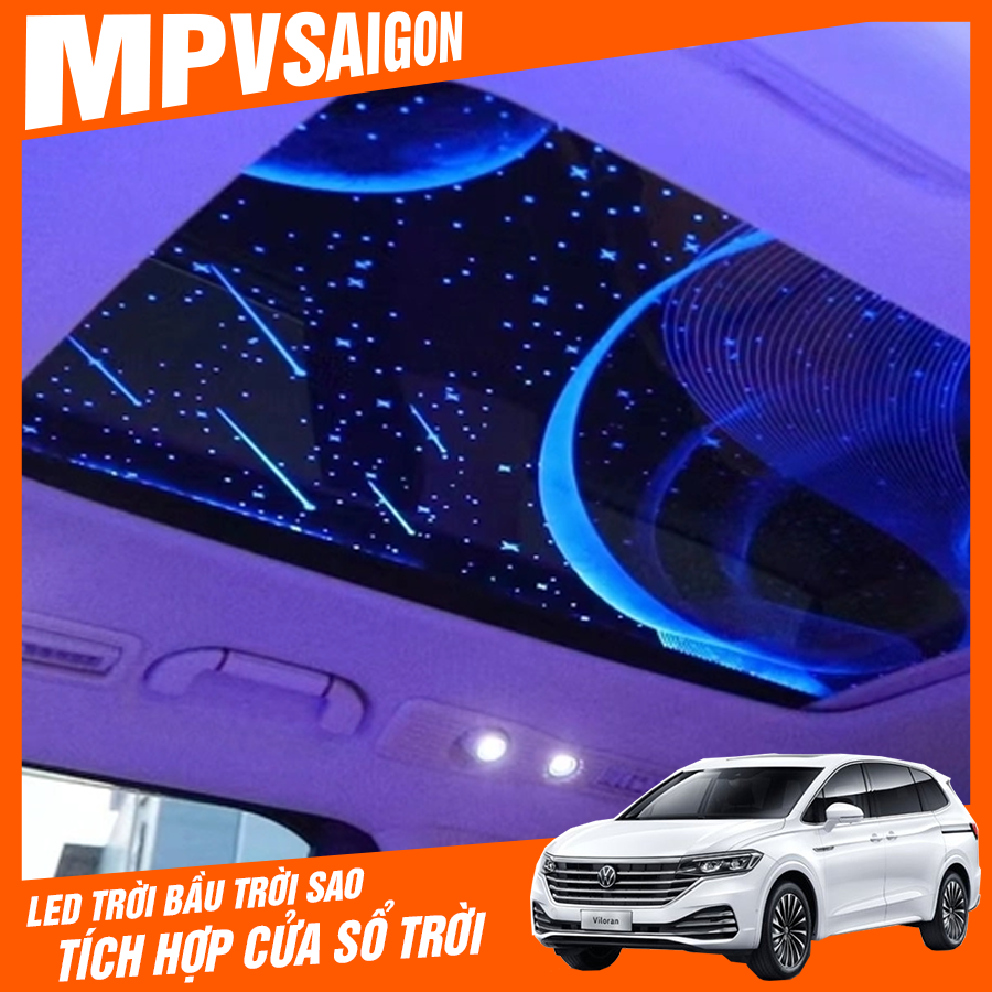 LED bầu trời sao cửa sổ trời cho xe Volkswagen Viloran