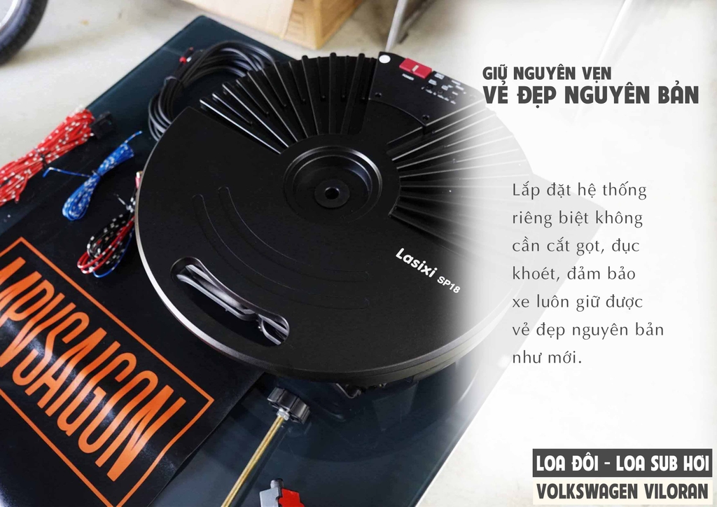 VILORAN - BROCHURE LOA ĐÔI - LOA SUB HƠI LẮP ĐẶT ZIN VÀO HỐC BÁNH XE DỰ PHÒNG