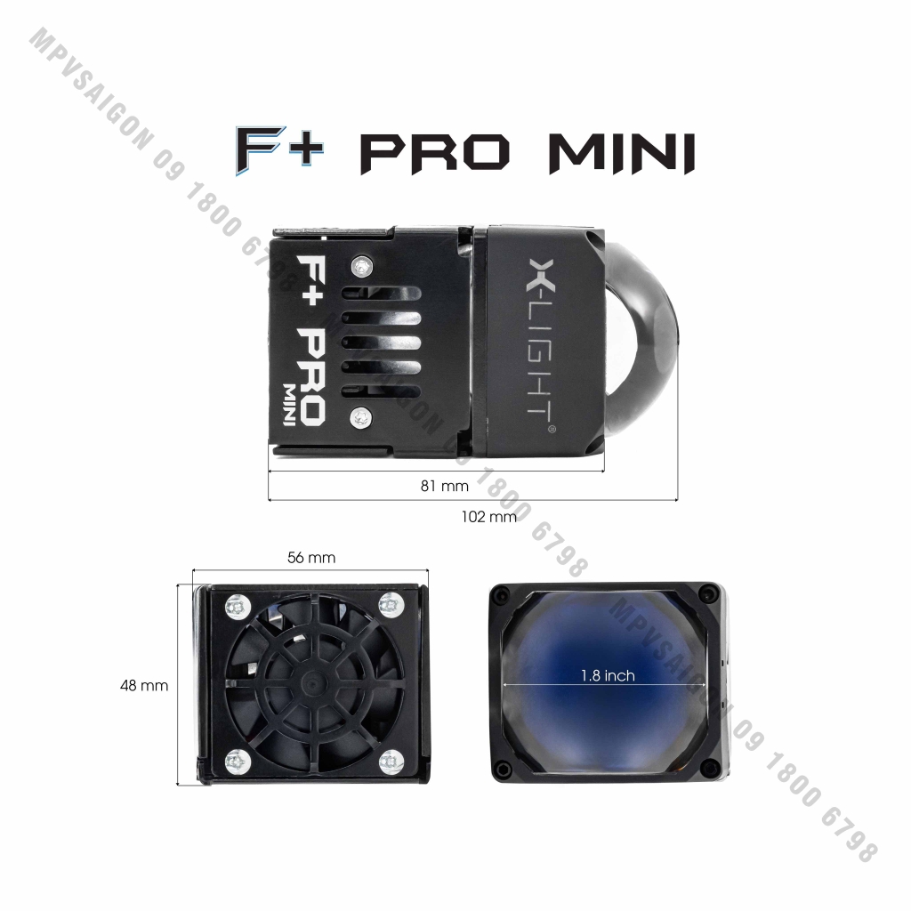 BI LED X-LIGHT F+ PRO MINI