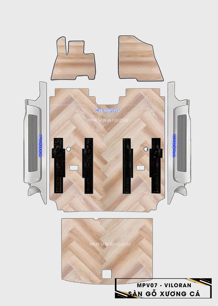 Sàn SPC vân gỗ Volkswagen Viloran