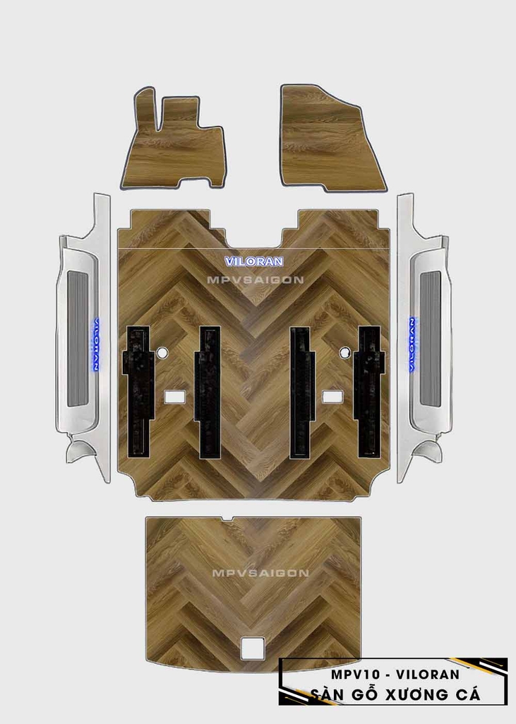 Sàn SPC vân gỗ Volkswagen Viloran