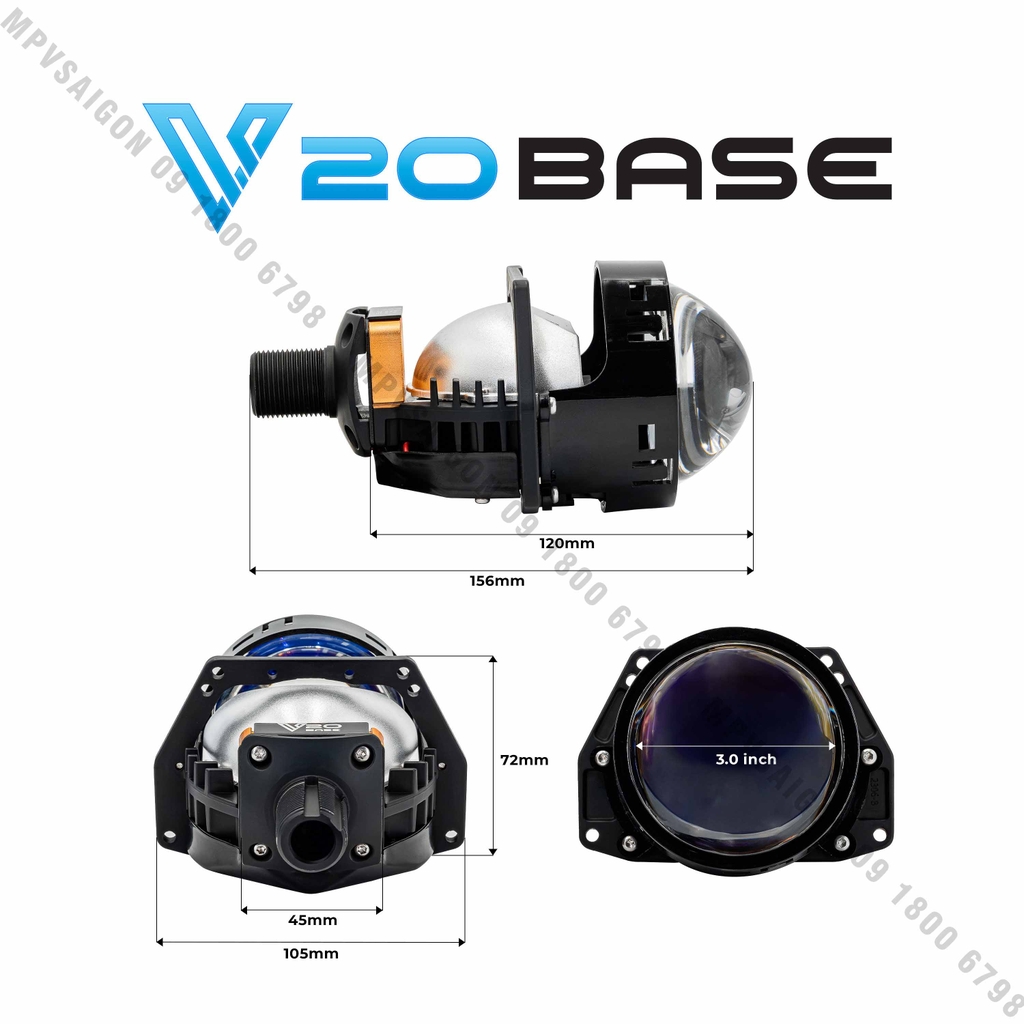 BI LED X-LIGHT V20 BASE (NEW 2024)