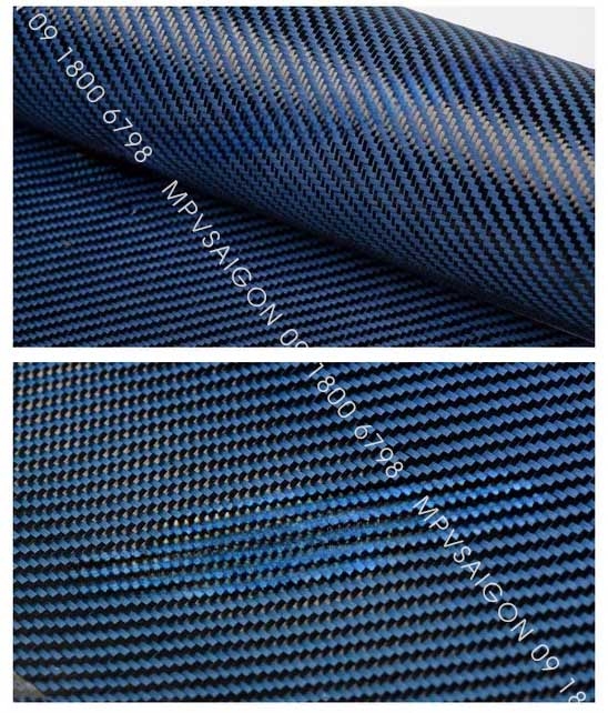 Vải carbon fiber 3K dệt cho nội thất ô tô C07