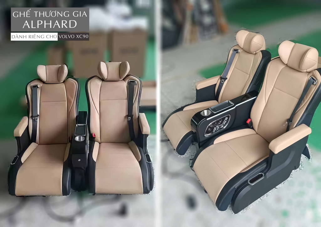 VOLVO XC90 - BROCHURE GHẾ THƯƠNG GIA ALPHARD