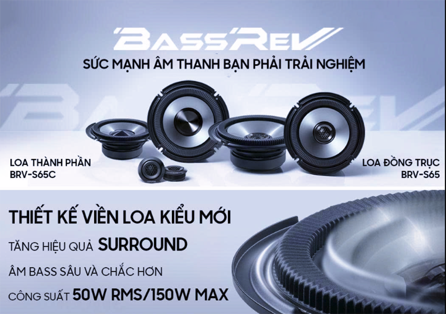 ALPINE STATUS BRV-S65 BỘ LOA 2WAY & ĐỒNG TRỤC ĐẾN TỪ NHẬT BẢN