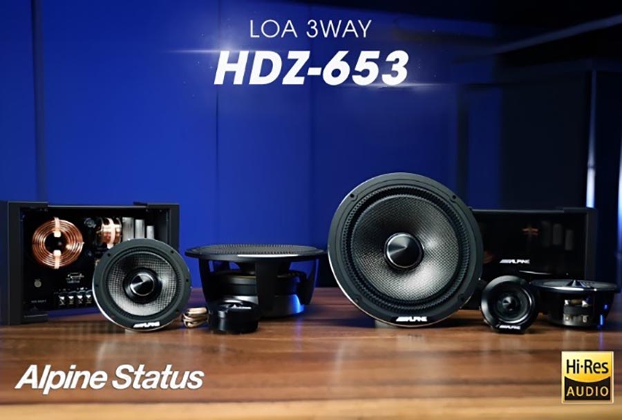 ALPINE STATUS HDZ-653 LOA 3 ĐƯỜNG TIẾNG NHẬT BẢN