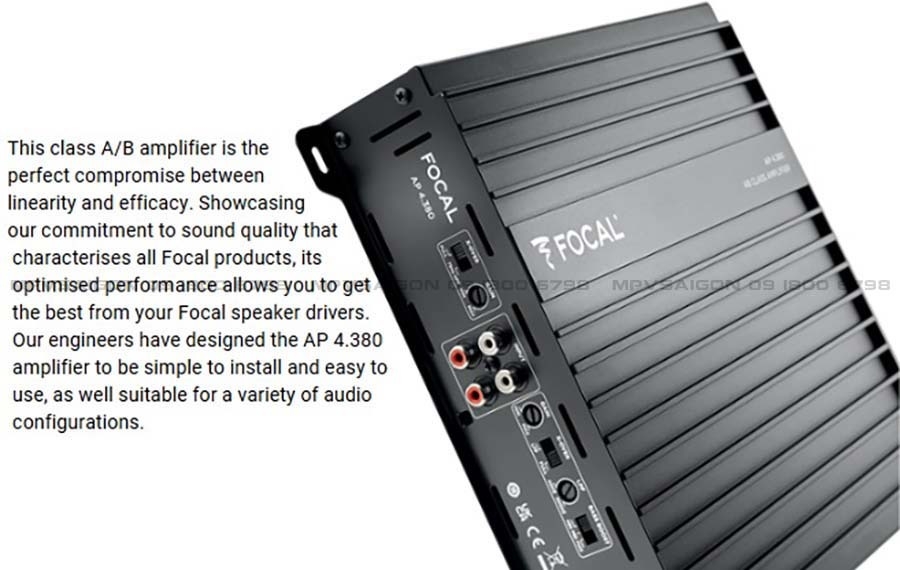 Âm ly 4 kênh Focal AP 4.380