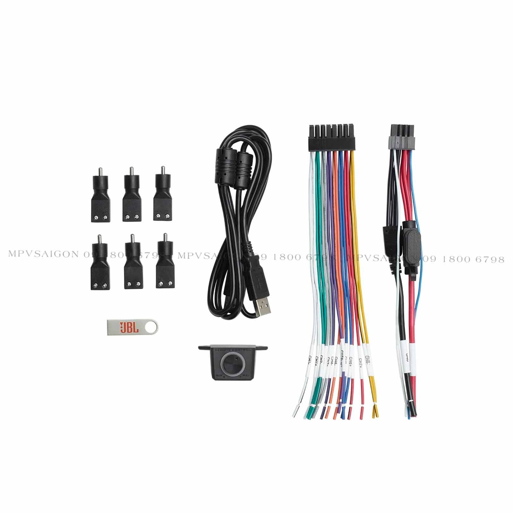 Ampli lắp xe ô tô JBL DSP 4086