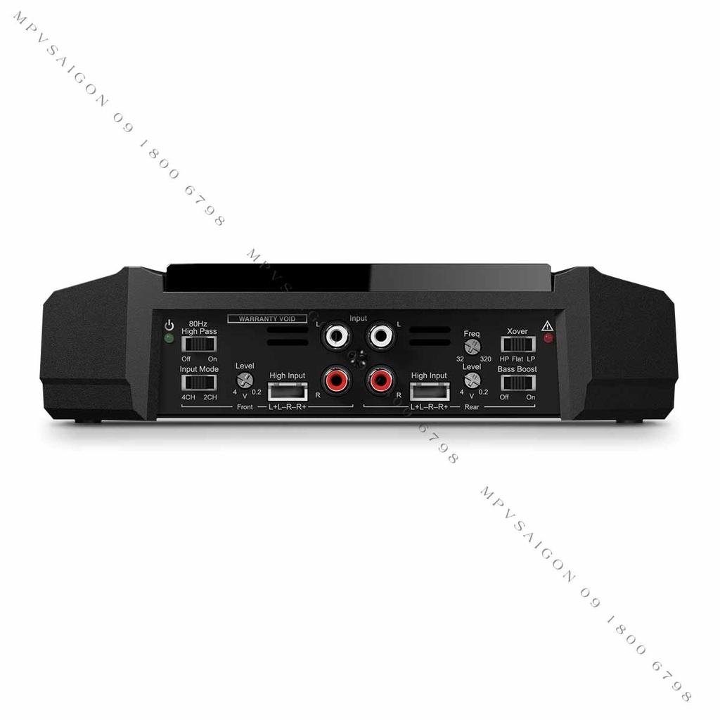 Amply 4 kênh lắp xe ô tô JBL GX A604