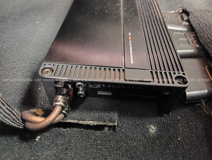 Amply 5 kênh FPX 5.1200 Focal 4Ω - 4x75W RMS + 1x420W RMS