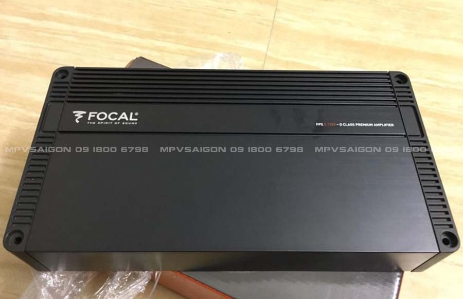 Amply 5 kênh FPX 5.1200 Focal 4Ω - 4x75W RMS + 1x420W RMS