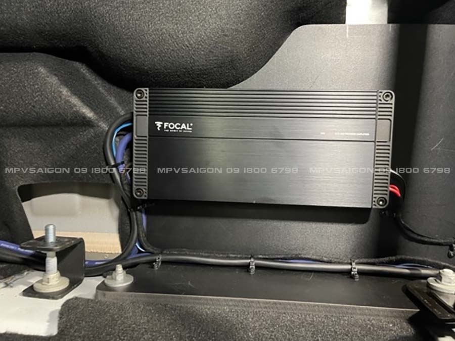 Amply 5 kênh FPX 5.1200 Focal 4Ω - 4x75W RMS + 1x420W RMS