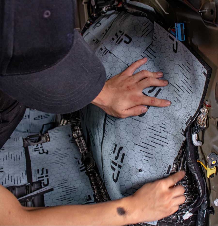 Cách âm xe hơi bằng vật liệu STP