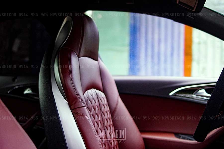 AUDI A6 BỌC DA NÂNG CẤP GHẾ THỂ THAO AUDI RS