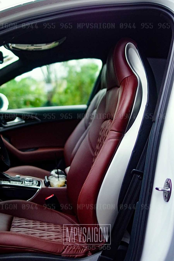 AUDI A6 BỌC DA NÂNG CẤP GHẾ THỂ THAO AUDI RS