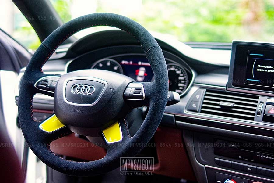 AUDI A6 BỌC DA NÂNG CẤP GHẾ THỂ THAO AUDI RS