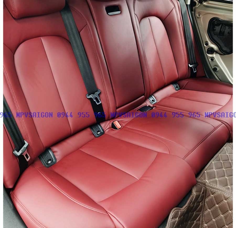 AUDI A6 bọc ghế da bò nhập khẩu - nâng cấp quạt gió làm mát ghế