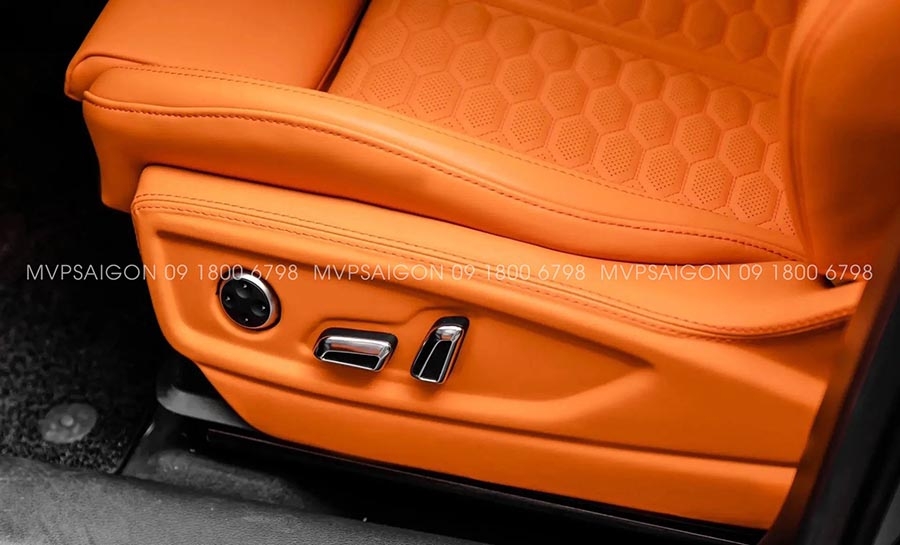 AUDI Q5 bọc da đổi màu nội thất cam Hermes