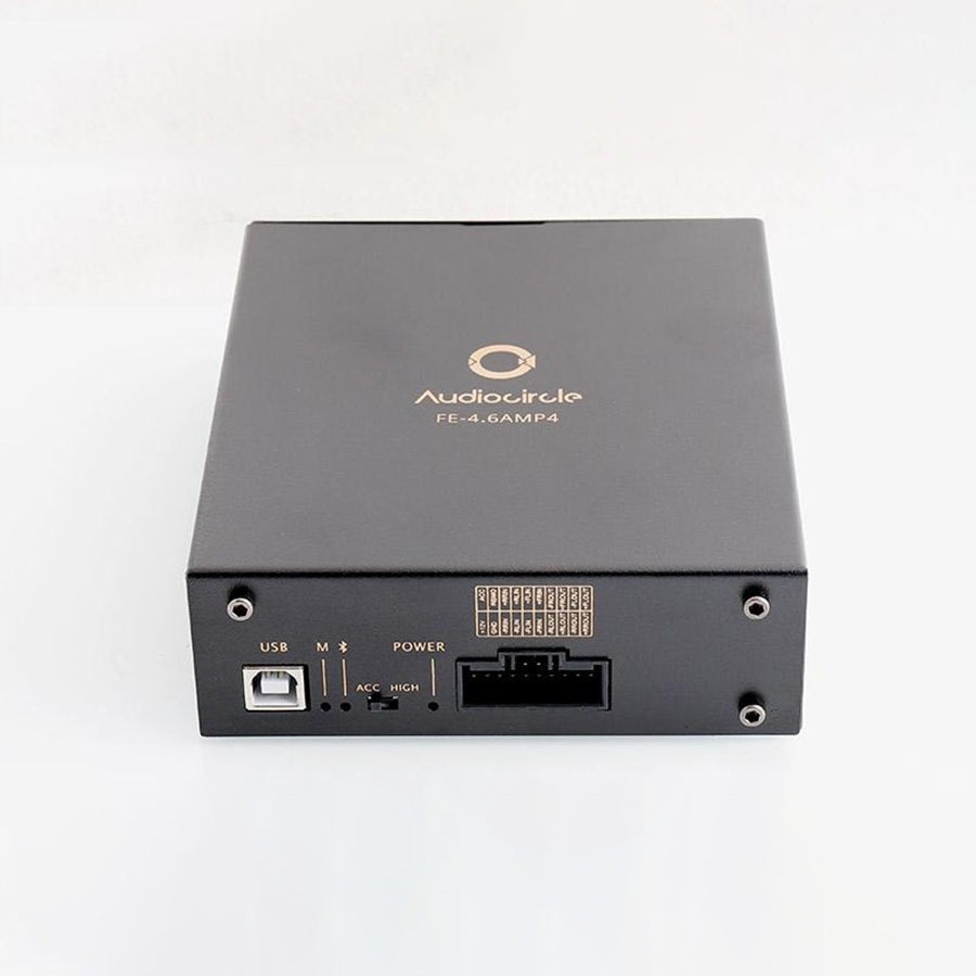 AUDIOCIRCLE FE-4.6AMP4 – AMPLY/DSP 4 KÊNH CAO CẤP CHO Ô TÔ