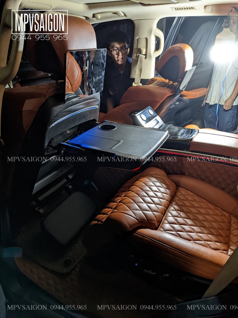 Bàn ăn - bàn làm việc bàn xếp lưng ghế xe Lexus LX570 GX460 GX470 Land Cruiser