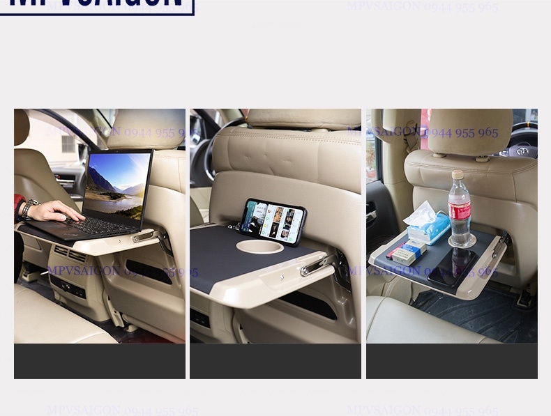 Độ - Nâng cấp bàn làm việc trên xe ô tô xe khách xe hơi tphcm