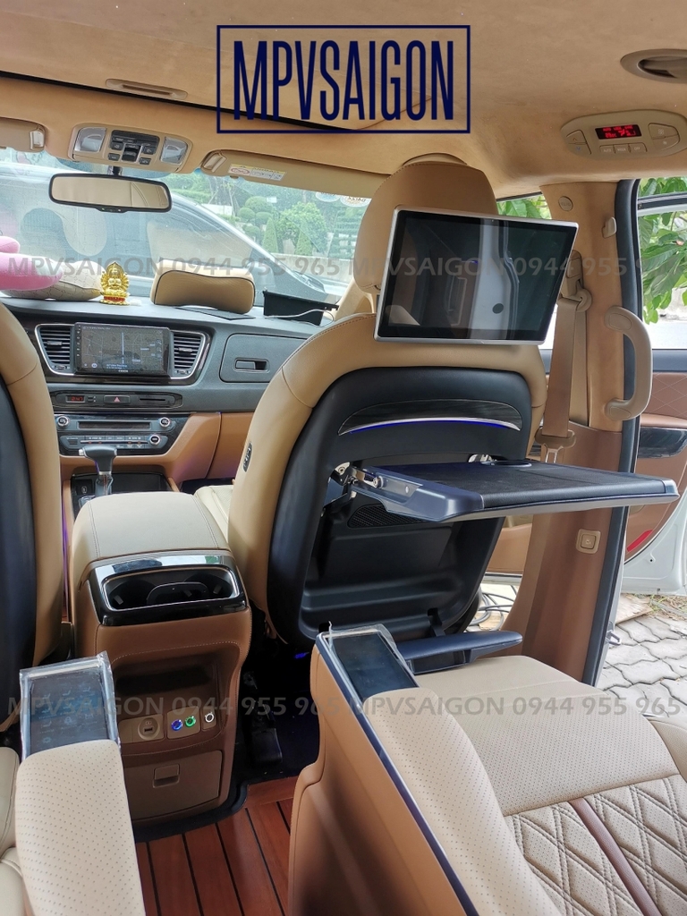 Bàn ăn - bàn làm việc bàn xếp lưng ghế xe Kia Sedona - Carnival 2024 2025