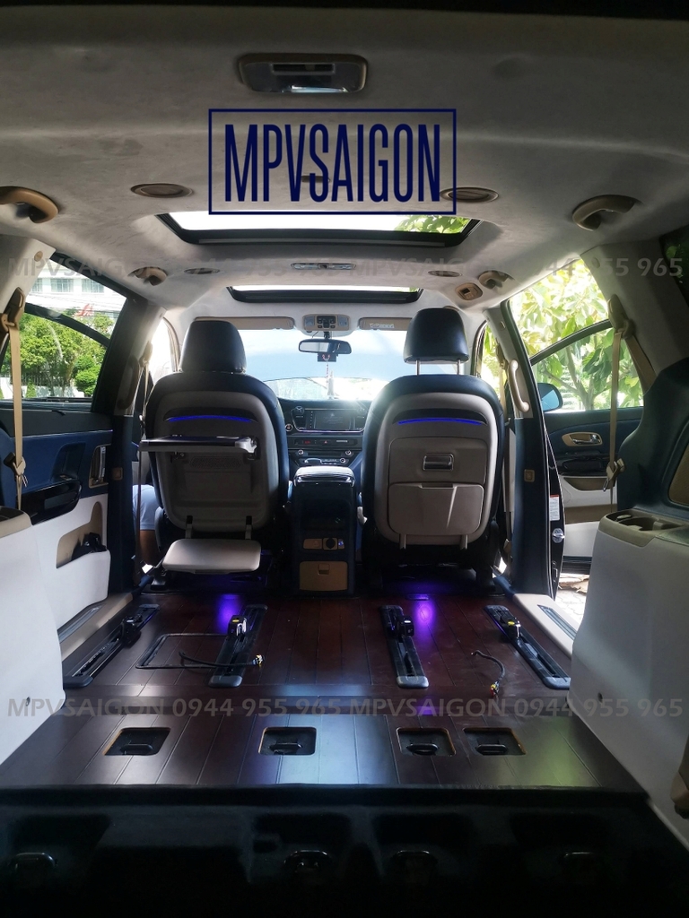 Bàn ăn - bàn làm việc bàn xếp lưng ghế xe Kia Sedona - Carnival 2024 2025